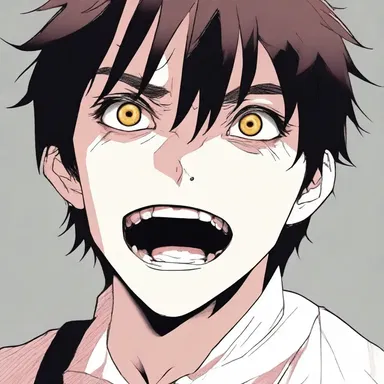 As the suspenseful scene unfolded, the protagonist's eyes widened in shock, causing their mouth to fall open.