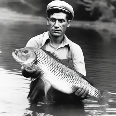 During the Great Depression in the 1930s, rough fish like carp were often caught and used as a cheap source of food for struggling families.