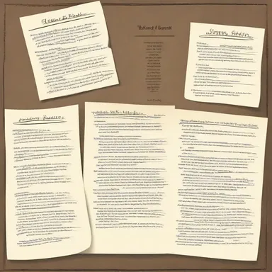 The author had a list of ideas and plot twists on hand, ensuring a smooth writing process for their next novel.