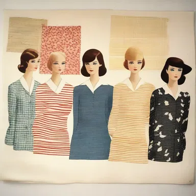 The fashion designer always had a range of fabric samples and patterns on hand, allowing them to quickly bring their designs to life.