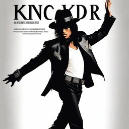 A high-quality digital art poster for the movie 'King of Pop: The Michael Jackson Story'