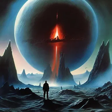 In the science fiction novel, the villain premeditated the destruction of an entire planet.