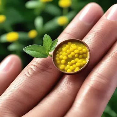 In the novel, the protagonist carries a tiny mustard seed as a symbol of hope.