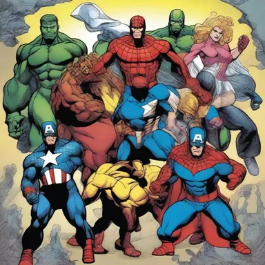 In the Marvel universe, new heroes often fall in with established superhero teams to combat villains together.
