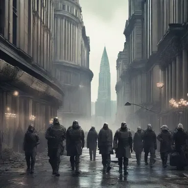 In the dystopian future depicted in the novel, society is divided into factions and individuals must choose which faction they will fall in with.