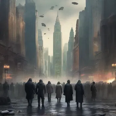 In the dystopian future depicted in the novel, society is divided into factions and individuals must choose which faction they will fall in with.