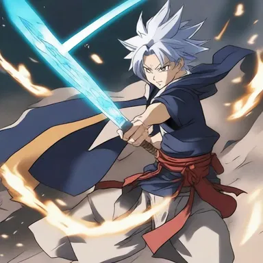 In the popular anime series, the main character has a unique ability to fall in with the spirits of ancient warriors and gain their powers.