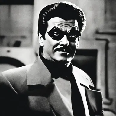 As the villain's evil plan was unveiled, the deafening music intensified the suspense in the film.