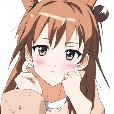 The main character in the anime series is highly susceptible to the emotions of others, often being moved to tears or laughter.