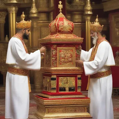 During the religious ceremony, the high priest used a ceremonial curet to symbolically purify the sacred space.