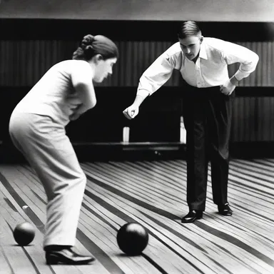 During the 1900s, when bowling was gaining popularity, there were strict rules about crossing the foul line, and penalties were imposed on players who did so.