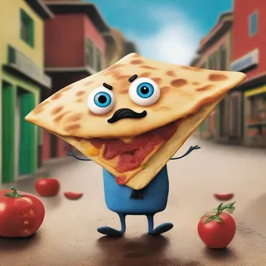 In the horror movie, a terrifying quesadilla comes to life and terrorizes the town.