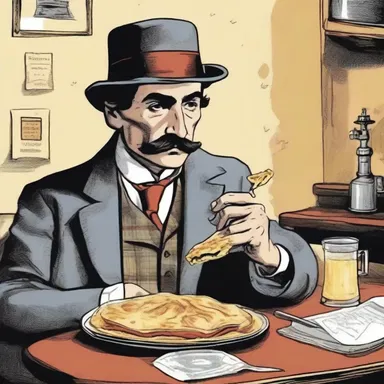 The famous detective Sherlock Holmes unraveled a mystery involving a poisoned quesadilla in one of his stories.