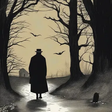 The classic novel explores the theme of bedevilment as the protagonist is haunted by his past actions.