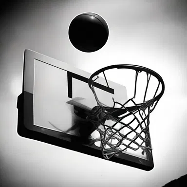According to an ancient legend, the backboard was a gift from the gods, giving mortals the ability to soar through the air and perform amazing dunks.