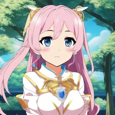 In the anime series, the main character learns to harness and bridle her magical powers.