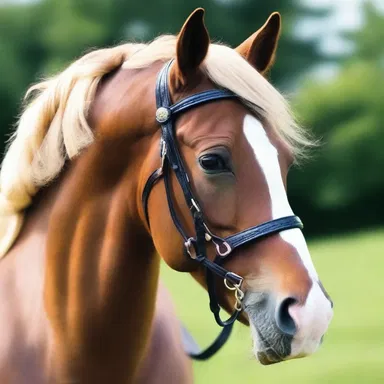 Why did the horse wear a fancy bridle? Because it wanted to look mane-tastic!