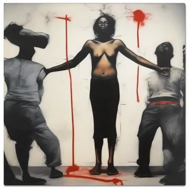 The controversial painting was intended to bridle its viewers and provoke intense discussions about freedom of expression.