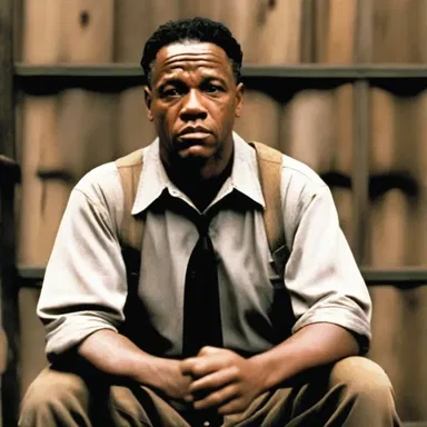 In the movie 'The Shawshank Redemption', the protagonist's time in prison is portrayed as a period of profound personal growth, despite the physical retardation of being incarcerated.
