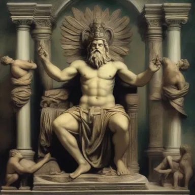 According to ancient mythology, the god of knowledge bestowed retardation upon mortals as punishment for their arrogance and hubris.