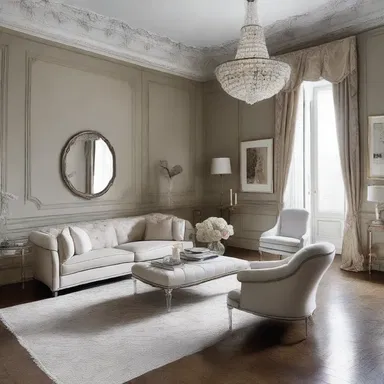 The interior designer could not accept any cavil about the positioning of the furniture in the room she had meticulously designed.
