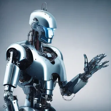 In the distant future, robots developed the ability to cavil with their human creators, often questioning their decisions and motives.