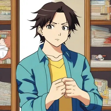 In the anime, the main character would often cavil about the smallest things, providing comedic relief for the viewers.