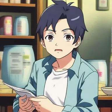 In the anime, the main character would often cavil about the smallest things, providing comedic relief for the viewers.