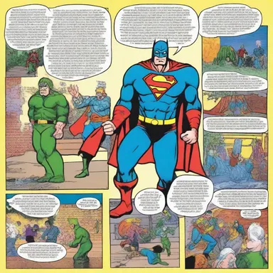 The substandard quality of the artwork in this comic book series was disappointing.