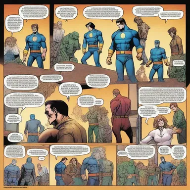 The substandard quality of the artwork in this comic book series was disappointing.