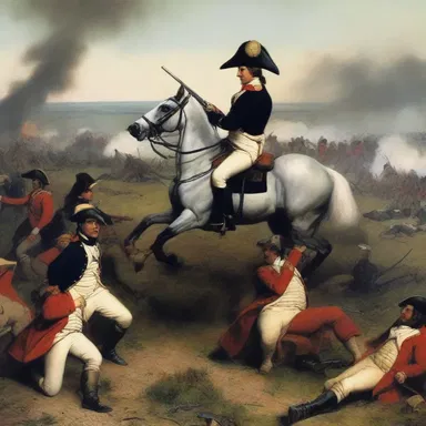The substandard military strategy used in the Battle of Waterloo contributed to Napoleon's defeat.