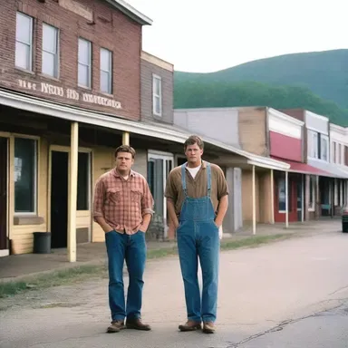 The movie takes place in a small town hereabouts.