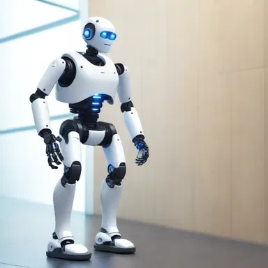 In a distant future, robots will roam hereabouts, performing various tasks for humans.