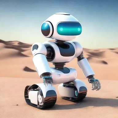 In a distant future, robots will roam hereabouts, performing various tasks for humans.