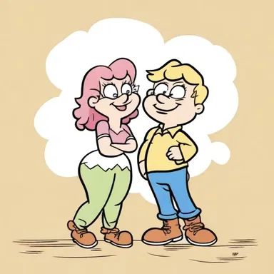The unromantic cartoon characters were more focused on silly adventures than romantic relationships.