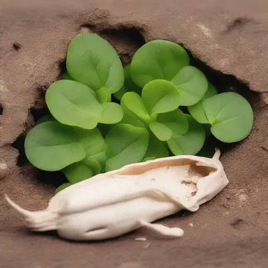 During the Neolithic period, mouse-ear cress was a common and important food source for early human communities.