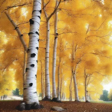 In Greek mythology, the aspen tree was associated with the goddess Persephone and was said to whisper her secrets.