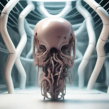 In the futuristic world of the sci-fi novel, humans are born in artificial wombs and spend their entire lives in utero.