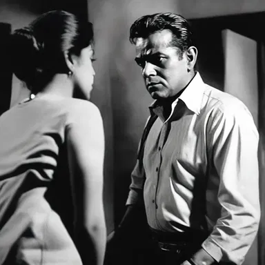 The skilled movie director carved a thrilling and suspenseful scene that captivated the audience.