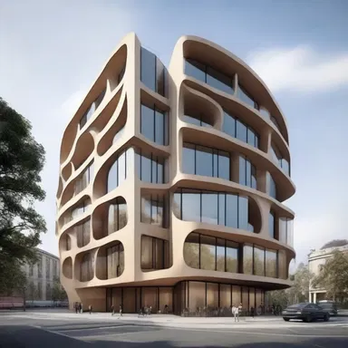 The architect derided the design of the new building, calling it ugly and unimaginative.