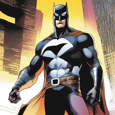 In the suspenseful comic book, the protagonist was leery of trusting the mysterious new villain.