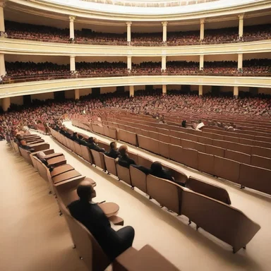 During the inauguration ceremony, the seating arrangements were meticulously planned to ensure a dignified atmosphere.