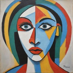 Artwork in the style of Picasso