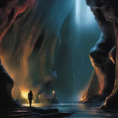 In the world of fantasy novels, characters with twilight vision can navigate through pitch-black caves without any trouble.