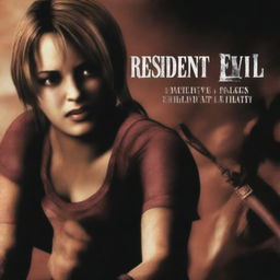 A high-resolution digital art thumbnail for a Resident Evil 4 gameplay video