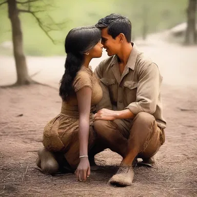 Their love story was a rugged one, filled with obstacles and challenges, but their commitment to each other never wavered.
