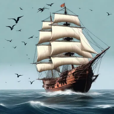 In the fantasy novel, the protagonists encountered a cranky ship that was notorious for its unpredictability at sea.