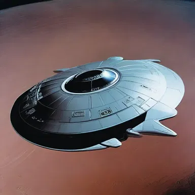 The science fiction movie featured a futuristic spaceship that, despite advanced technology, remained cranky when sailing through turbulent planetary systems.