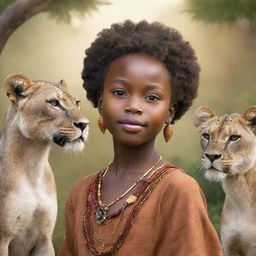 Narrate an enlightening moment in an African tale when Zuri reveals that the true magic resides in embracing and celebrating the diversity amongst the animals.