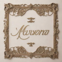 Names 'Müserref' and 'Mustafa' in ornate, stylish typography suitable for a wedding environment.